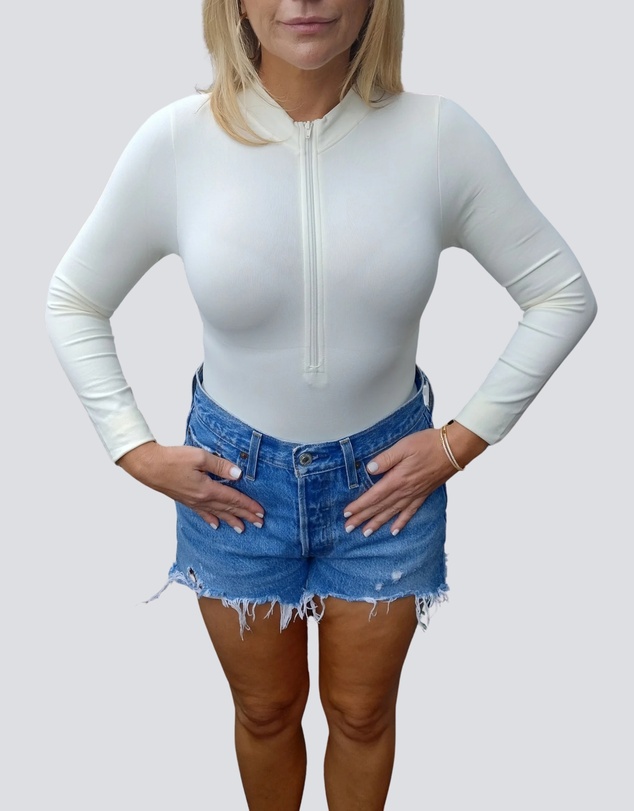 Core Trainer - Luxe Sculpt Long Sleeve Shapewear Bodysuit