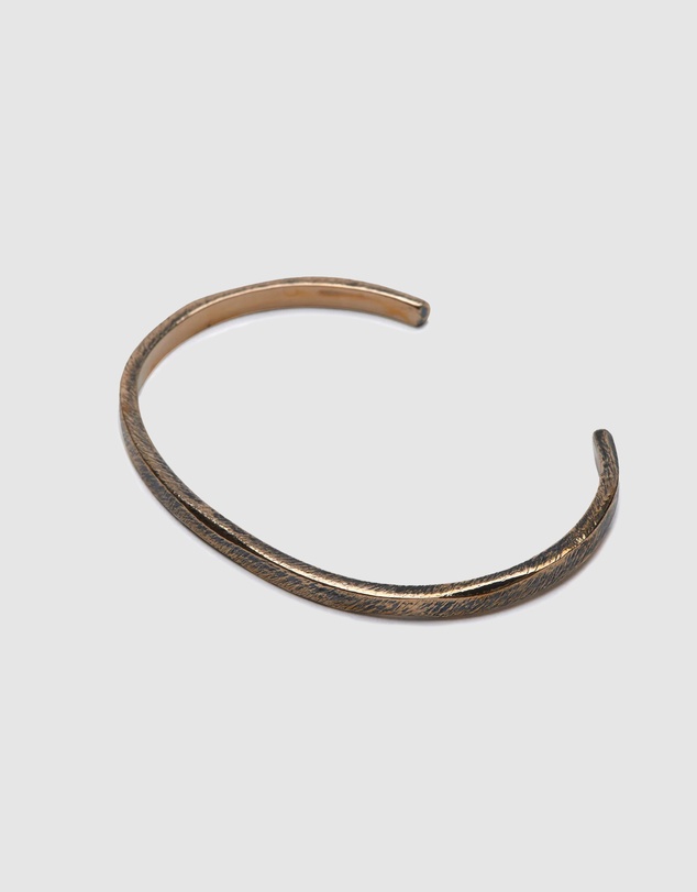 Buck Palmer - Oxidized Indo Maverick Cuff (Small) Bronze
