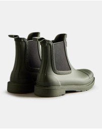 Hunter - Women's Chelsea Commando Boot Dark Olive