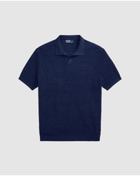 Polo Ralph Lauren - Mesh-Knit Linen SS Sweater