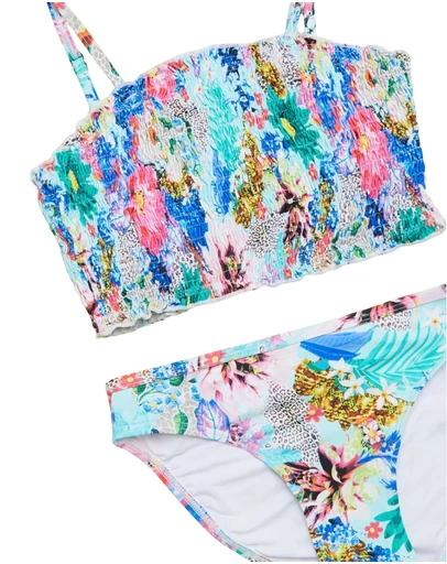 Bluesalt Beachwear - Glamour Amazon Ruched Bikini - Teens