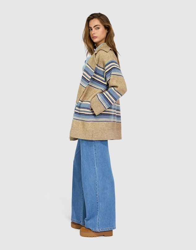 Belle & Bloom - So Many Likes Oversized Knitted Cardi Coat