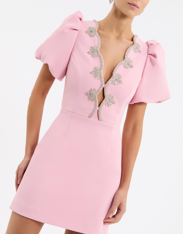 Rebecca Vallance - Harlynn Puff Sleeve Mini Dress
