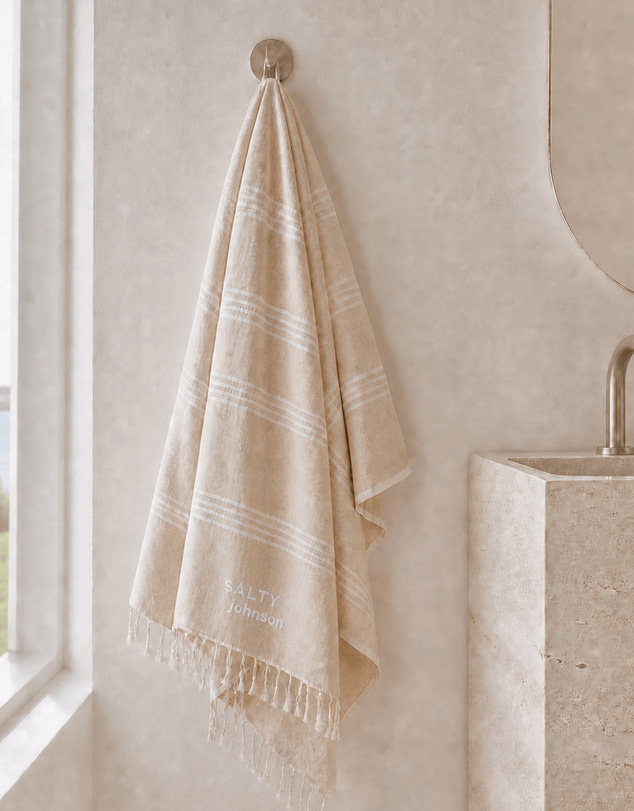 Salty Johnson - SJ Turkish Beach Towel