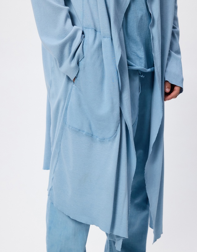 Surrounded By Ghosts - The Aikinite Hooded Rib Knit Cardigan