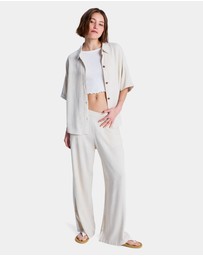 Roxy - Womens Midnight Avenue Solid Pants