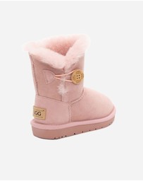 Ozwear Connection Uggs - Ugg Kids Ugg Button Boots (Water Resistant)