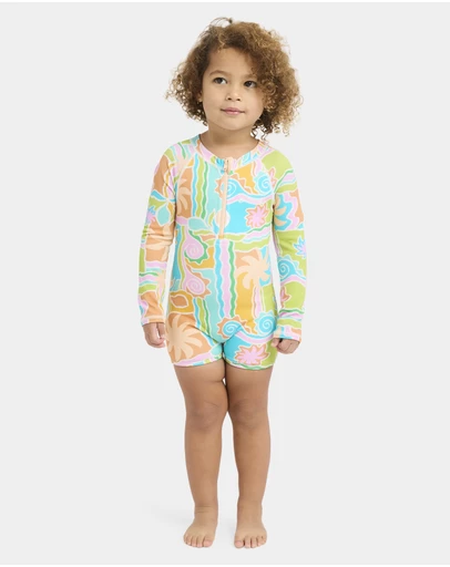 Billabong - Toddlers Sol Playa One Piece Rash Vest