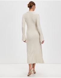 Third Form - Unbound Knit Shirt Dress