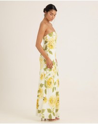 Peony - Draped Maxi Dress