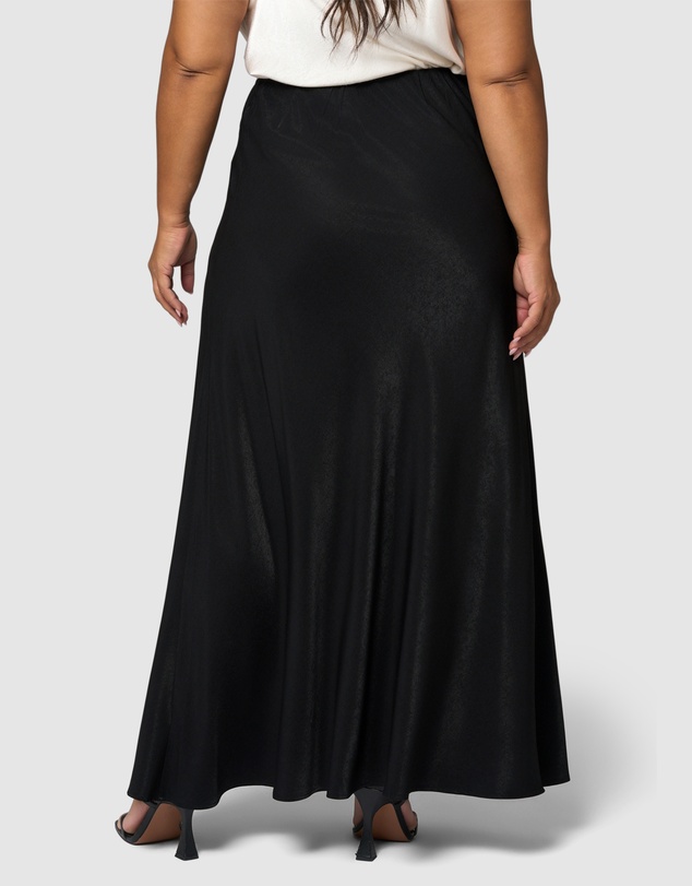 Something 4 Olivia - Luxe Satin Maxi Skirt