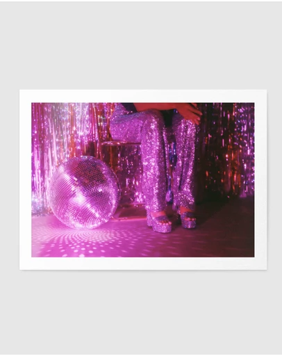 Olive et Oriel - At The Disco by Samantha Hearn Art Print