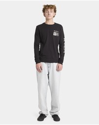 RVCA - Mens Big RVCA Glitch Long Sleeve T-Shirt