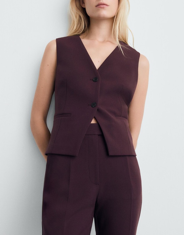 M.N.G - Mid-Rise Flare Trousers