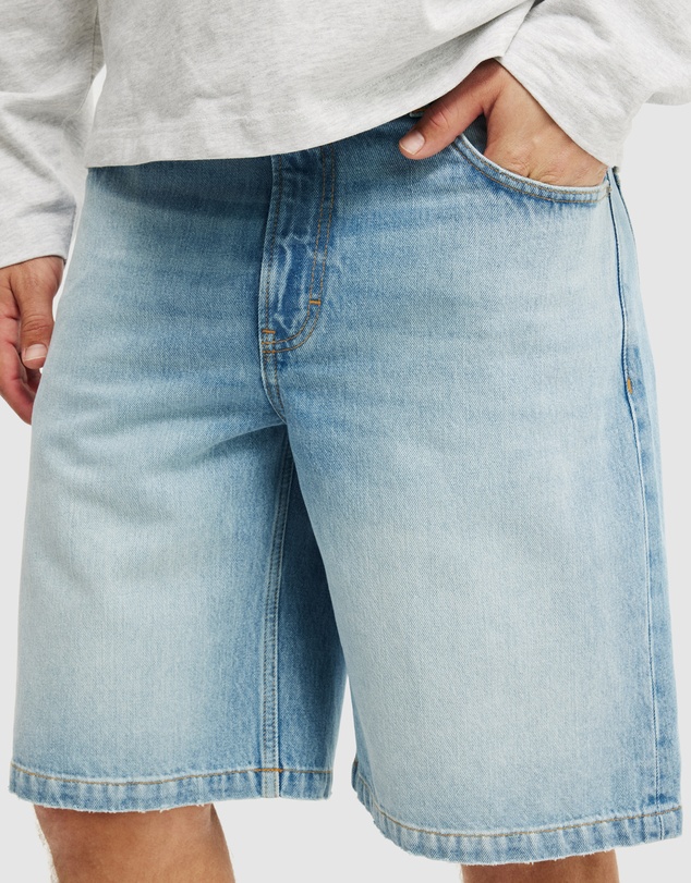 Cotton On - Baggy Denim Shorts
