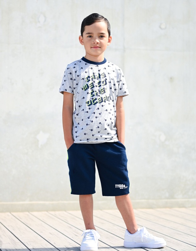 TYGO&vito - Palm Tree Print T-Shirt - Kids-Teens