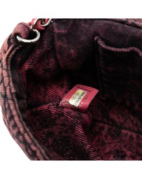 Pre-Loved by Azura Reborn - Pre-Loved Small Square CC Quilted Denimpression Single Flap