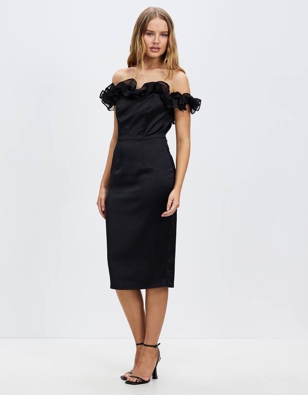 Romance by Honey and Beau - Isabelle Off Shoulder Dress