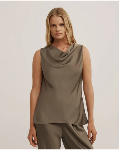 Witchery - Soft Cowl Tank Top