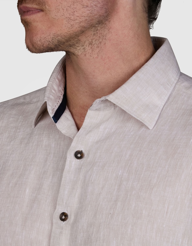 Abelard - Piatto Pure Linen Slim Fit Shirt