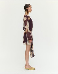 Staple the Label - Lula Tie Detail Mini Dress