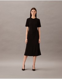 Calvin Klein - Crepe Midi Dress