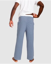 Sant And Abel - Men's Marina Jersey Stripe PJ Pants
