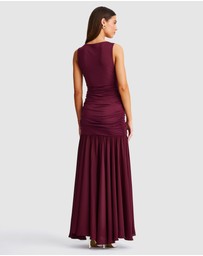 SNDYS - Neve V-Neck Maxi Dress