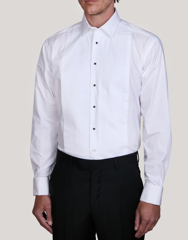 Abelard - Pleat Front Dinner Shirt Classic Fit