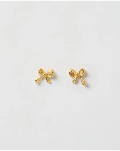 Arms Of Eve - Bowie Gold Stud Earrings