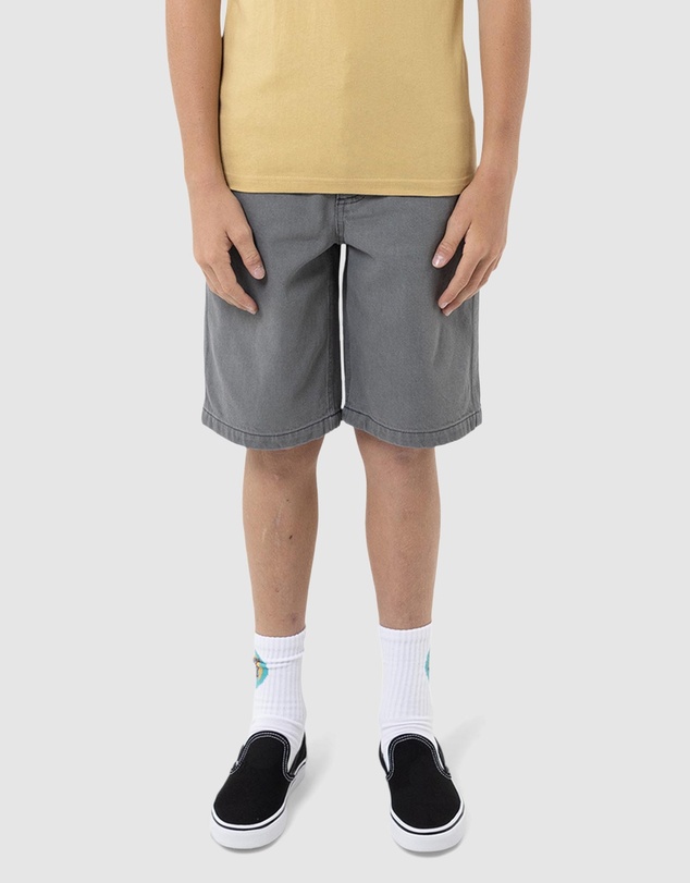 Santa Cruz - Roskopp Screaming Target Jean Shorts - Teens