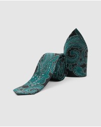 Tarocash - Ayrfield Paisley Silk Tie