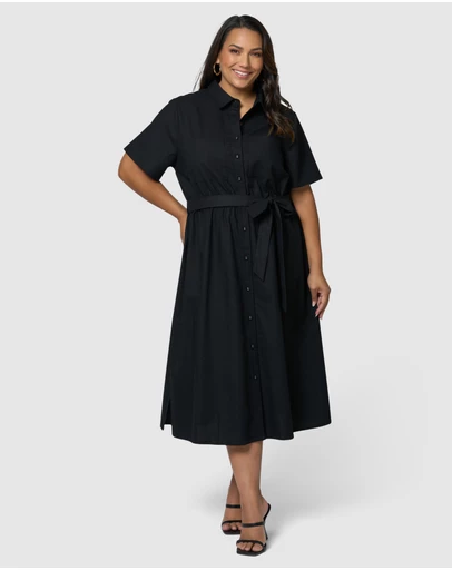 Something 4 Olivia - Frankie Shirt Midi Dress