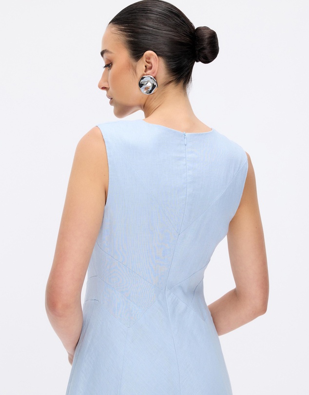 Minima Esenciales - Shiloh Linen Midi Dress