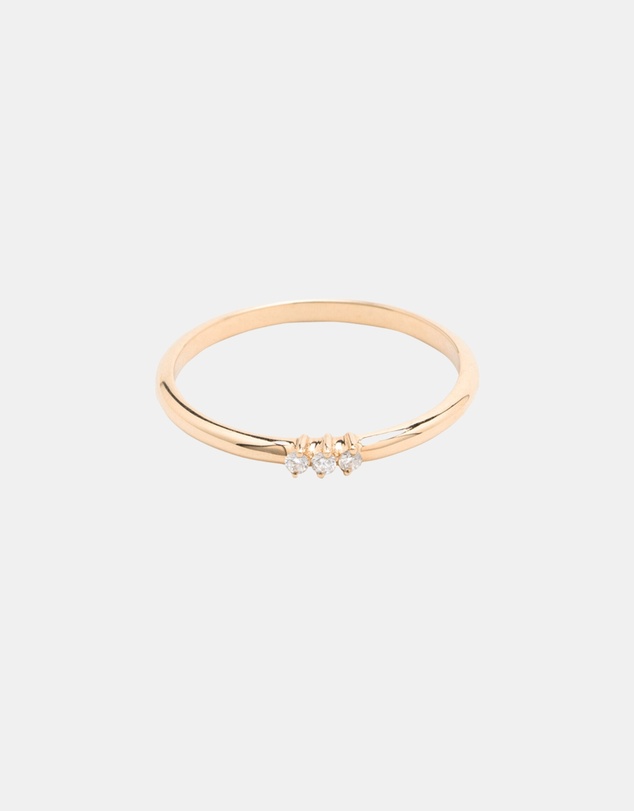Luna Rae - Solid Gold - Juliette Diamond Ring