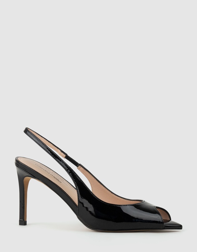 Edward Meller - ORTEGA85 Pointed Peep Toe Slingback