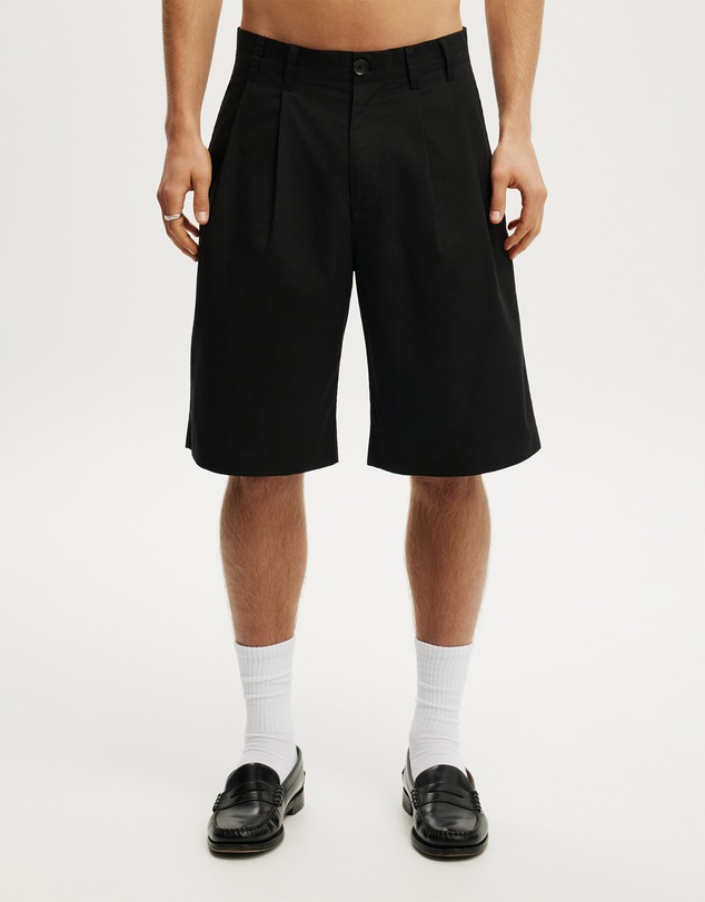 Cotton On - Super Baggy Pleated Short