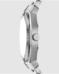 Emporio Armani - Silver Tone Analogue Watch