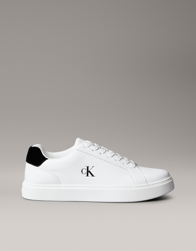 Calvin Klein - Leather Signature Logo Trainers