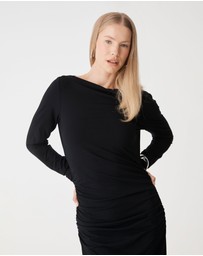 Forcast - Isobel Bamboo Ruched Dress