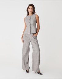 Forcast - Nevada Herringbone Pants