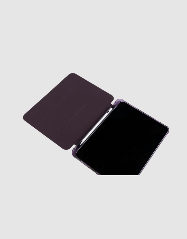 Tucano - Tucano Satin Folio Case Plum for iPad 10th Gen 10.9 2022 with Pencil Holder and Stand