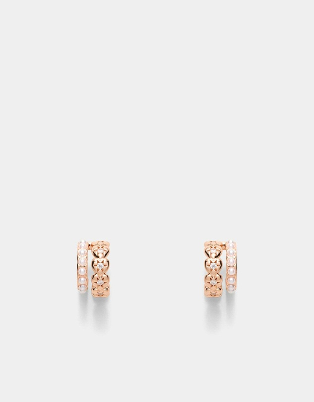MIMCO - Westlyn Heart Duo Hoop Earrings
