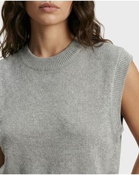 Academy Brand - Flora Crew Knit Vest