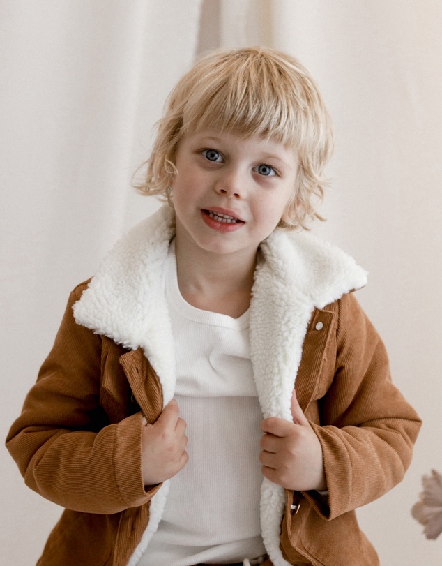 WITH LOVE FOR KIDS - Pilot Cord Jacket - Kids