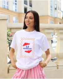 Vacancy Co - Le Croissant Tee