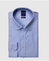 Abelard - Ziggurat Zig-Zag Twill Slim Fit Shirt