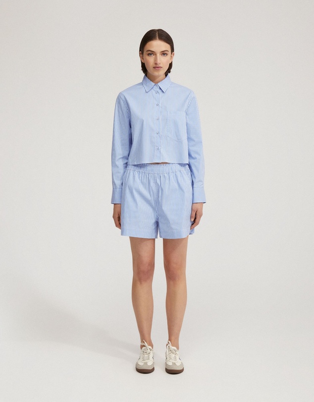 Oxford - Courtney Striped Shorts