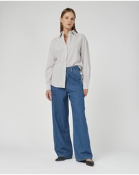 DRICOPER DENIM - Camila Paris Blue Wide Leg Pants