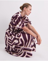 Sportscraft - Penny Print Midi Dress